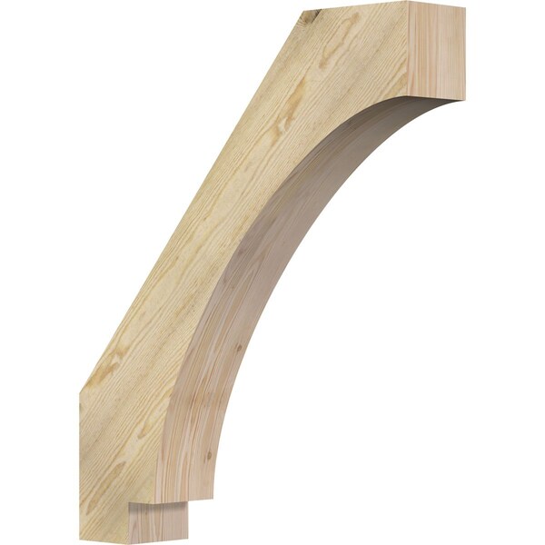 Ekena Millwork 6"W x 30"D x 36"H Imperial Rough Sawn Knee Brace, Douglas Fir BRC06X30X36IMP00RDF - main